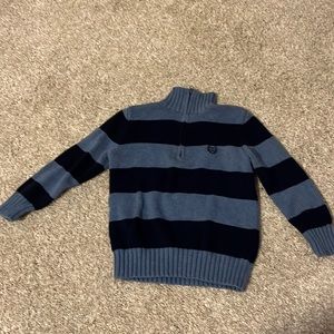 Chaps Quarter Zip Pullover Boys Sweater Size 4